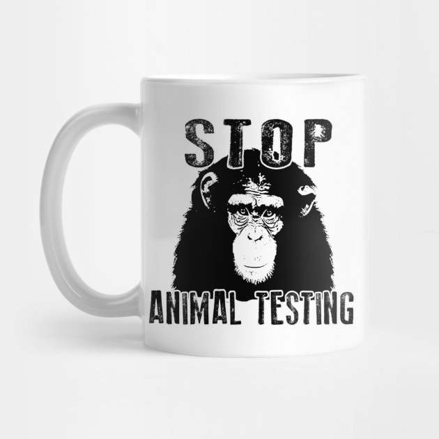 Stop Animal Abuse - Chimpanzee by valentinahramov